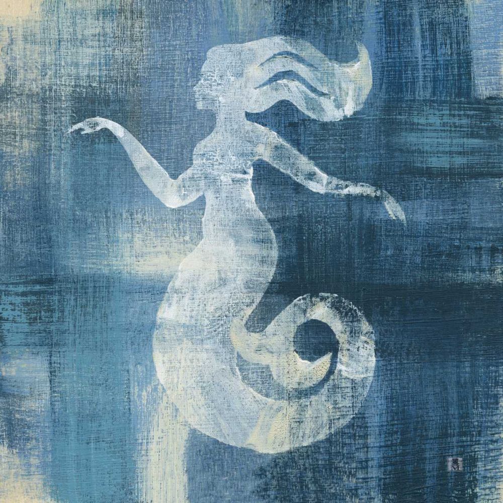 Batik Seas IV art print by Studio Mousseau for $57.95 CAD