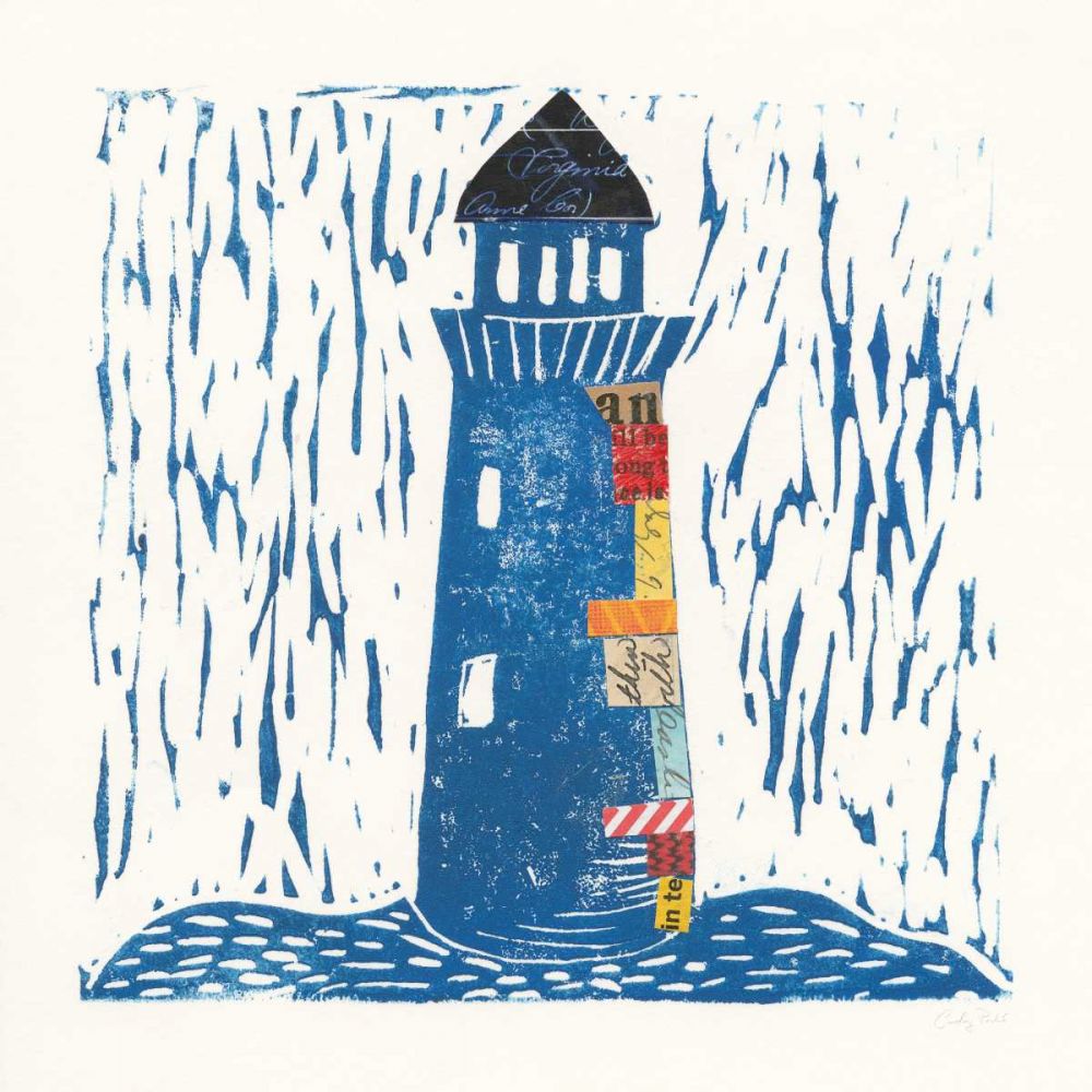 Nautical Collage II art print by Courtney Prahl for $57.95 CAD