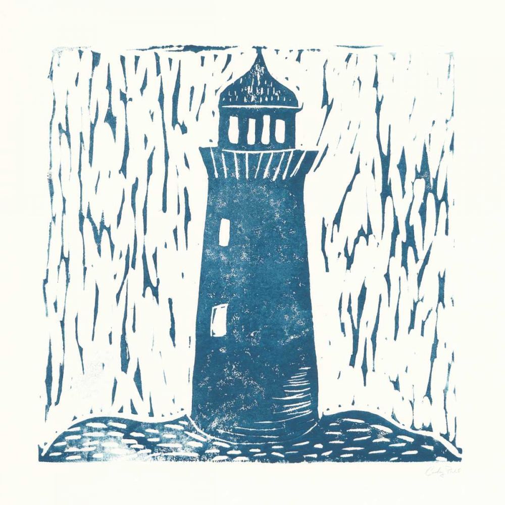 Nautical Collage on White I art print by Courtney Prahl for $57.95 CAD