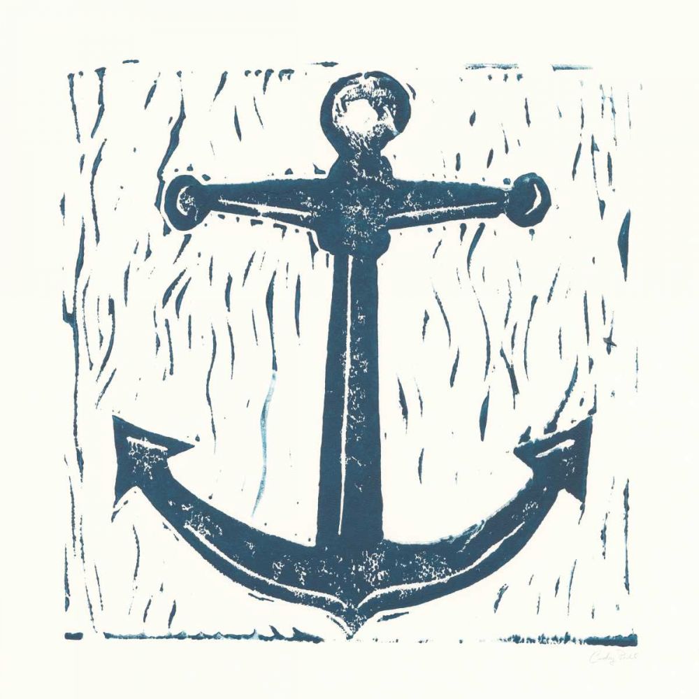 Nautical Collage on White III art print by Courtney Prahl for $57.95 CAD