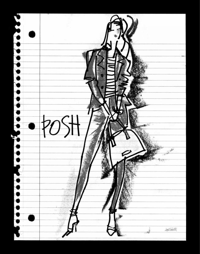 Doodle Posh art print by Anne Tavoletti for $57.95 CAD
