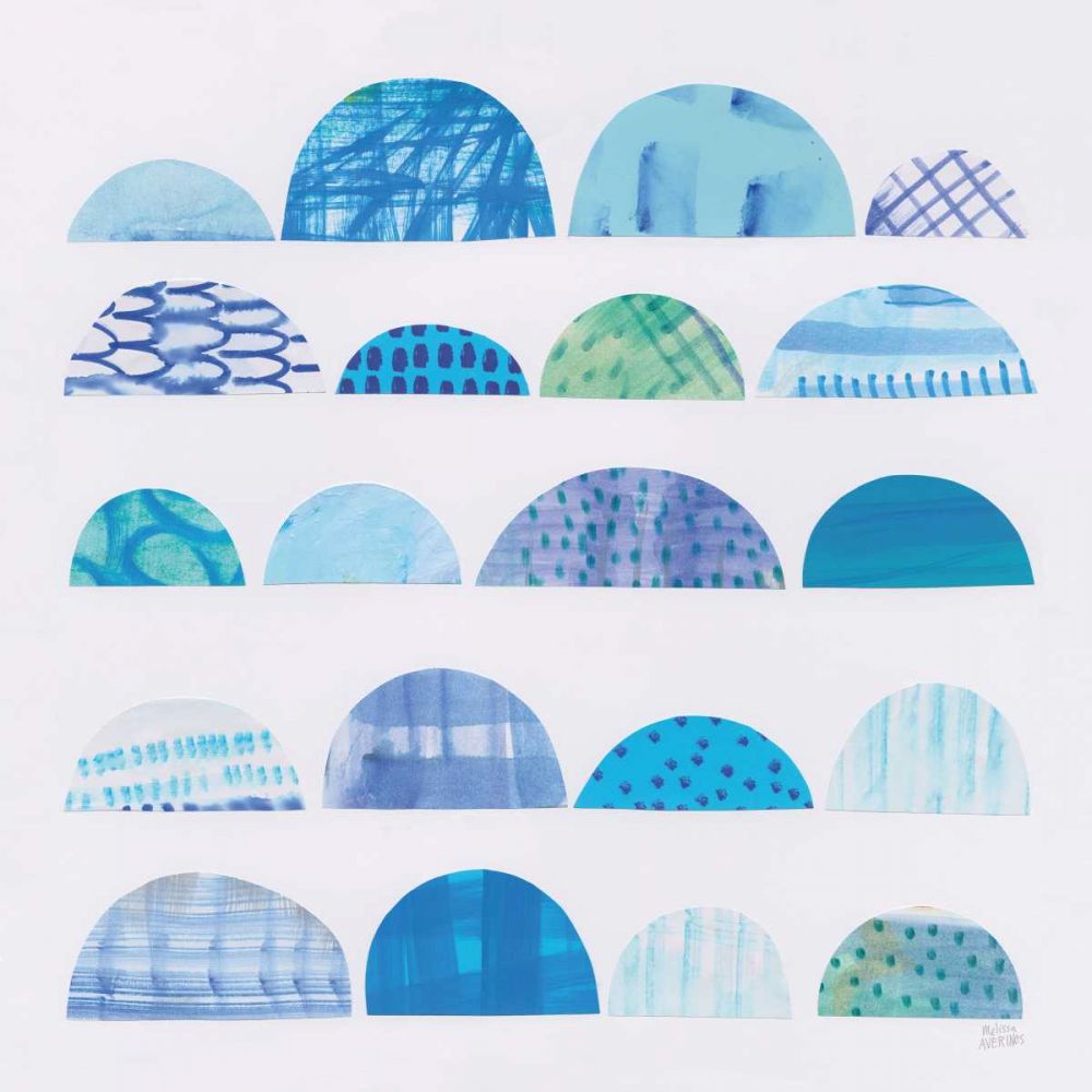 Half Moon Abstract I art print by Melissa Averinos for $57.95 CAD