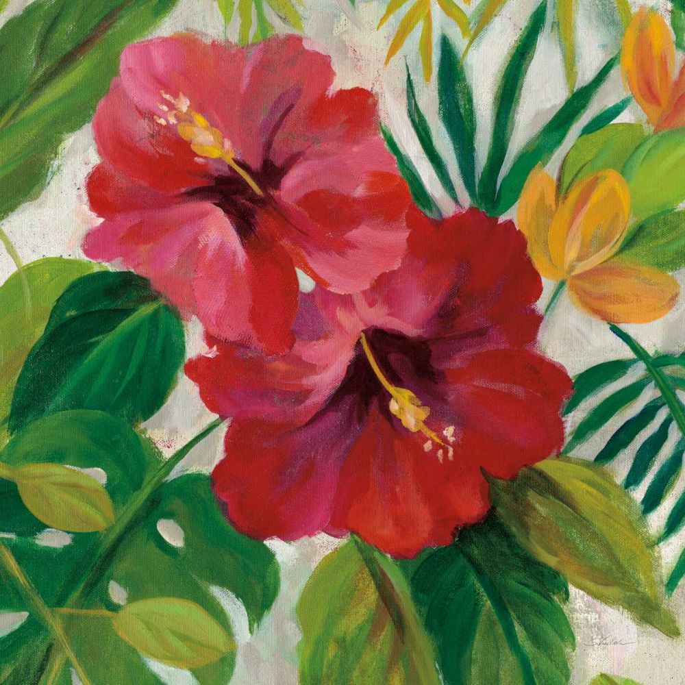 Tropical Jewels I v2 Crop art print by Silvia Vassileva for $57.95 CAD