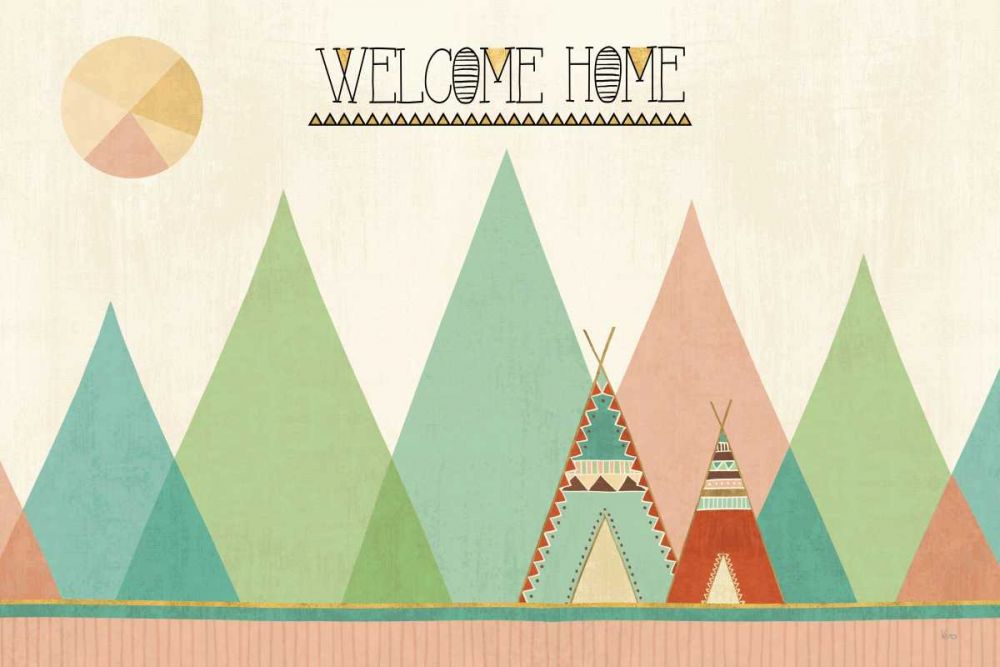 Southwest Geo I art print by Veronique Charron for $57.95 CAD