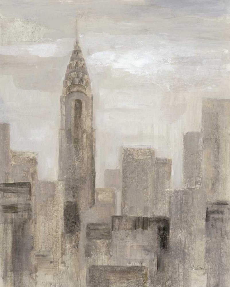 City Blocks I Greige art print by Silvia Vassileva for $57.95 CAD