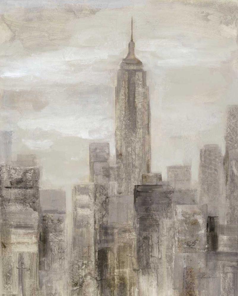 City Blocks II Greige art print by Silvia Vassileva for $57.95 CAD