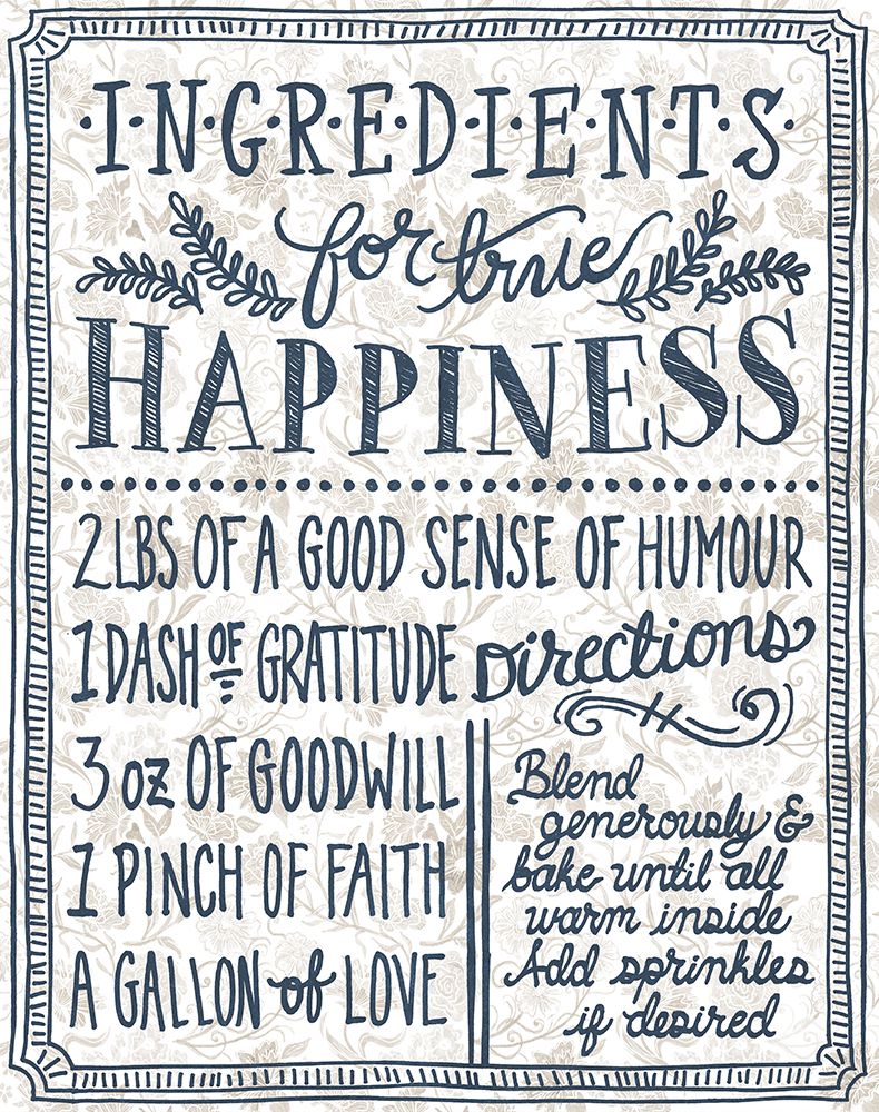 Ingredients For Life Ditzy Floral II Neutral art print by Mary Urban for $57.95 CAD