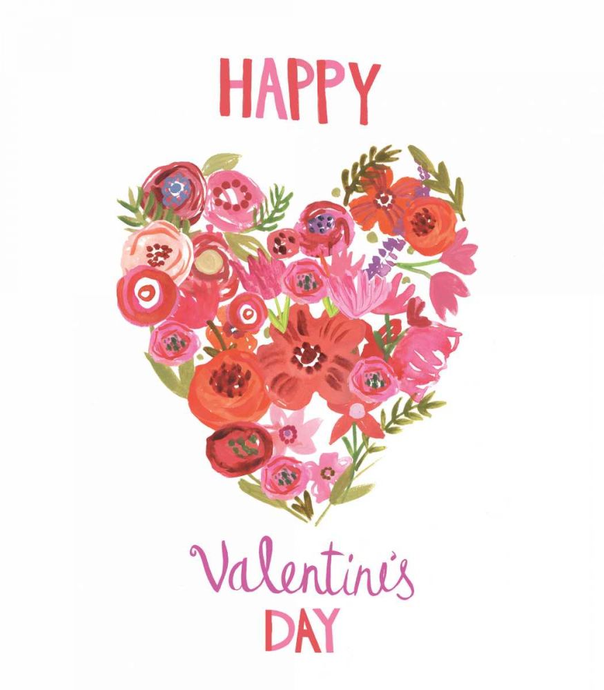 Valentine Chic II art print by Farida Zaman for $57.95 CAD