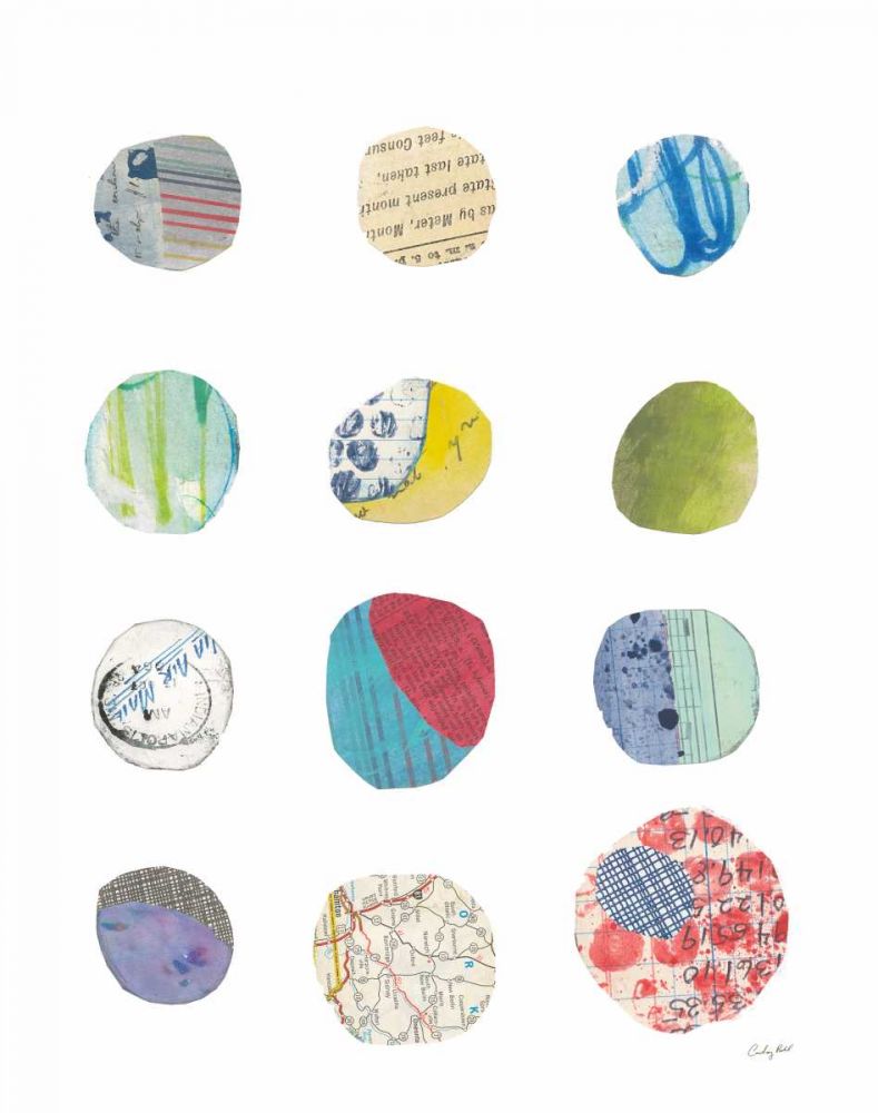 Geometric Collage III art print by Courtney Prahl for $57.95 CAD