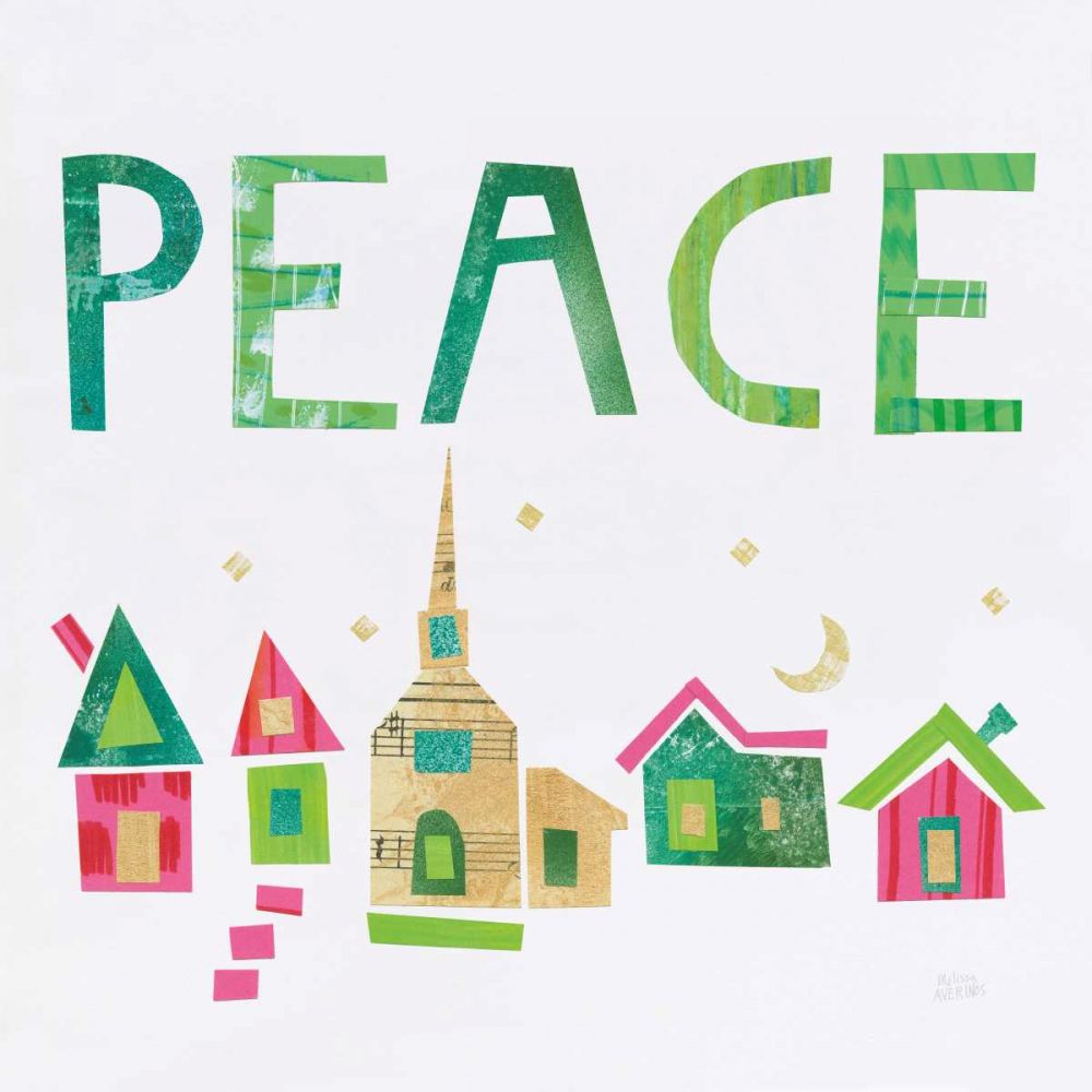 Christmas Collage IV art print by Melissa Averinos for $57.95 CAD