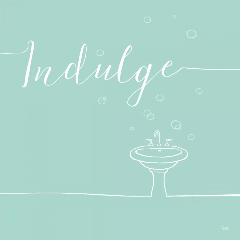 Underline Bath VII Teal art print by Veronique Charron for $57.95 CAD