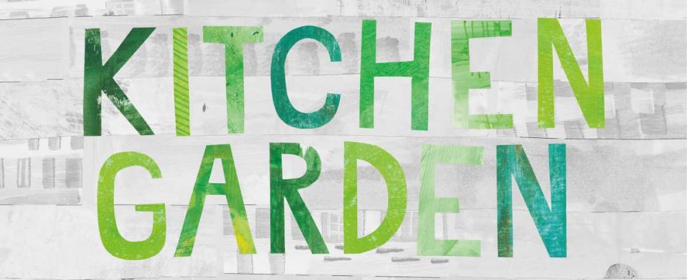 Kitchen Garden Sign I art print by Melissa Averinos for $57.95 CAD