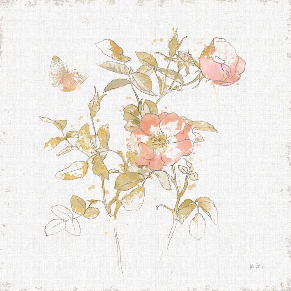 Watery Blooms V art print by Katie Pertiet for $57.95 CAD