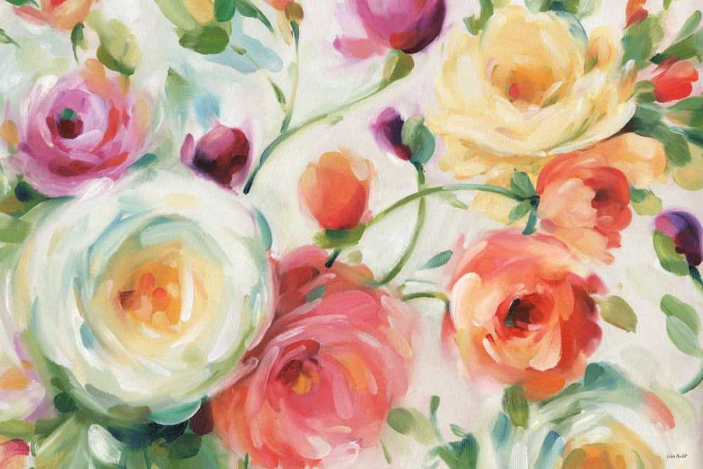 Florabundance I art print by Lisa Audit for $57.95 CAD