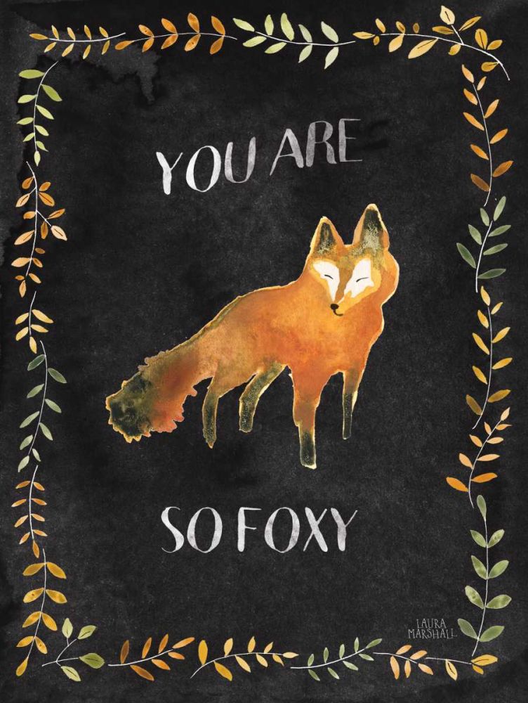 Woodland Whimsy VIII Black art print by Laura Marshall for $57.95 CAD