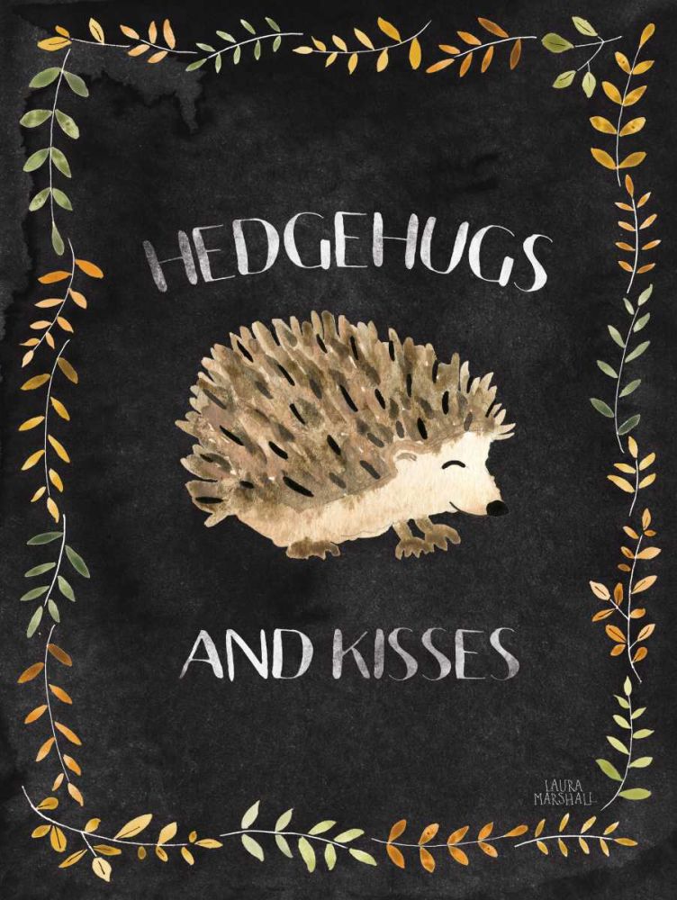 Woodland Whimsy X Black art print by Laura Marshall for $57.95 CAD
