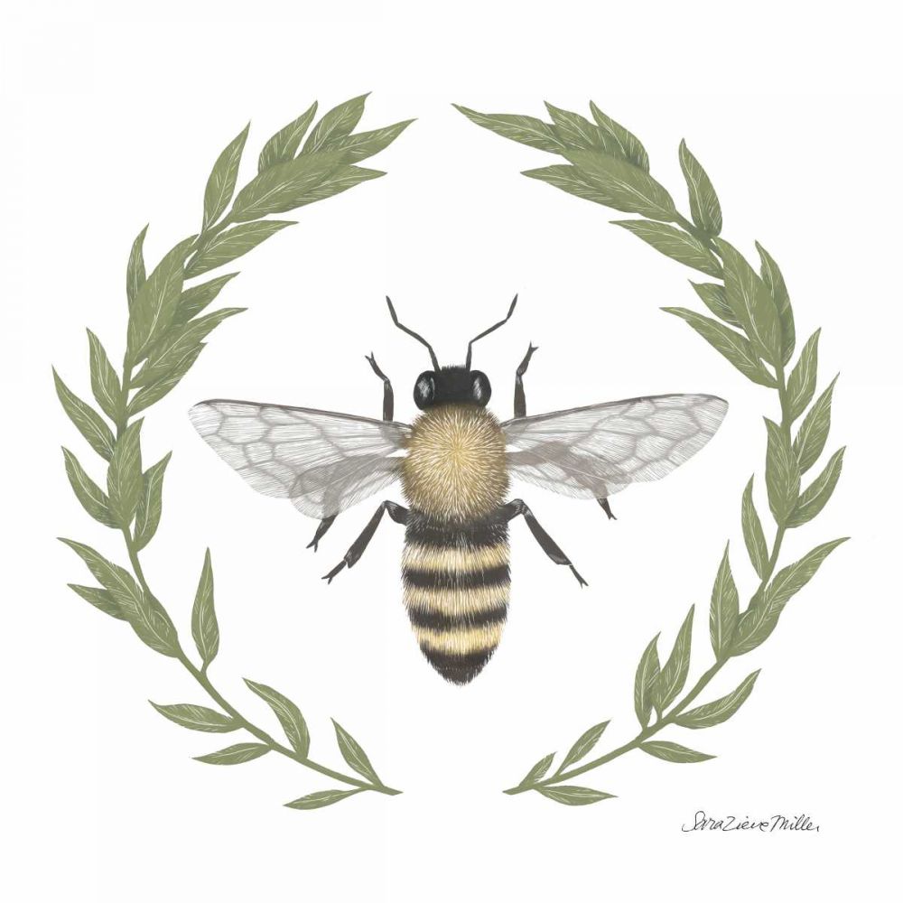 Happy to Bee Home I art print by Sara Zieve Miller for $57.95 CAD