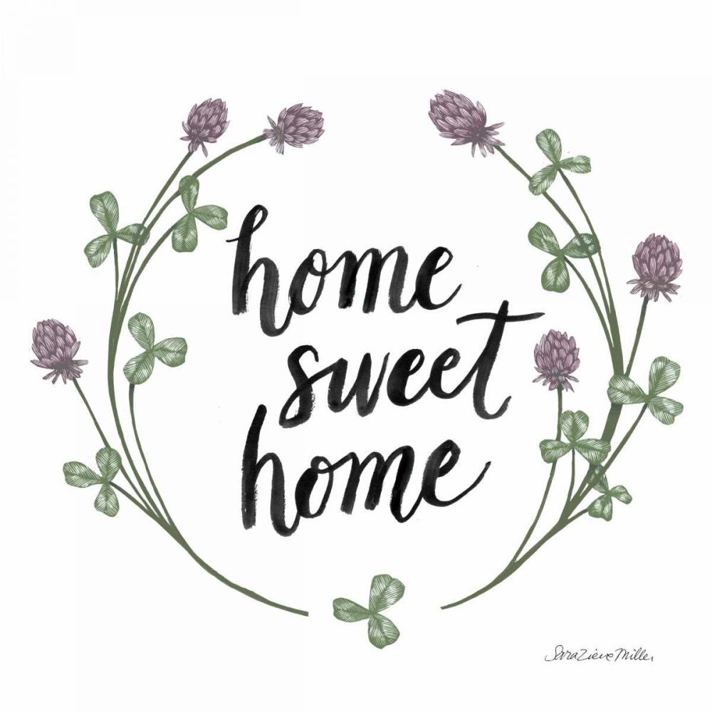 Happy to Bee Home Words I art print by Sara Zieve Miller for $57.95 CAD
