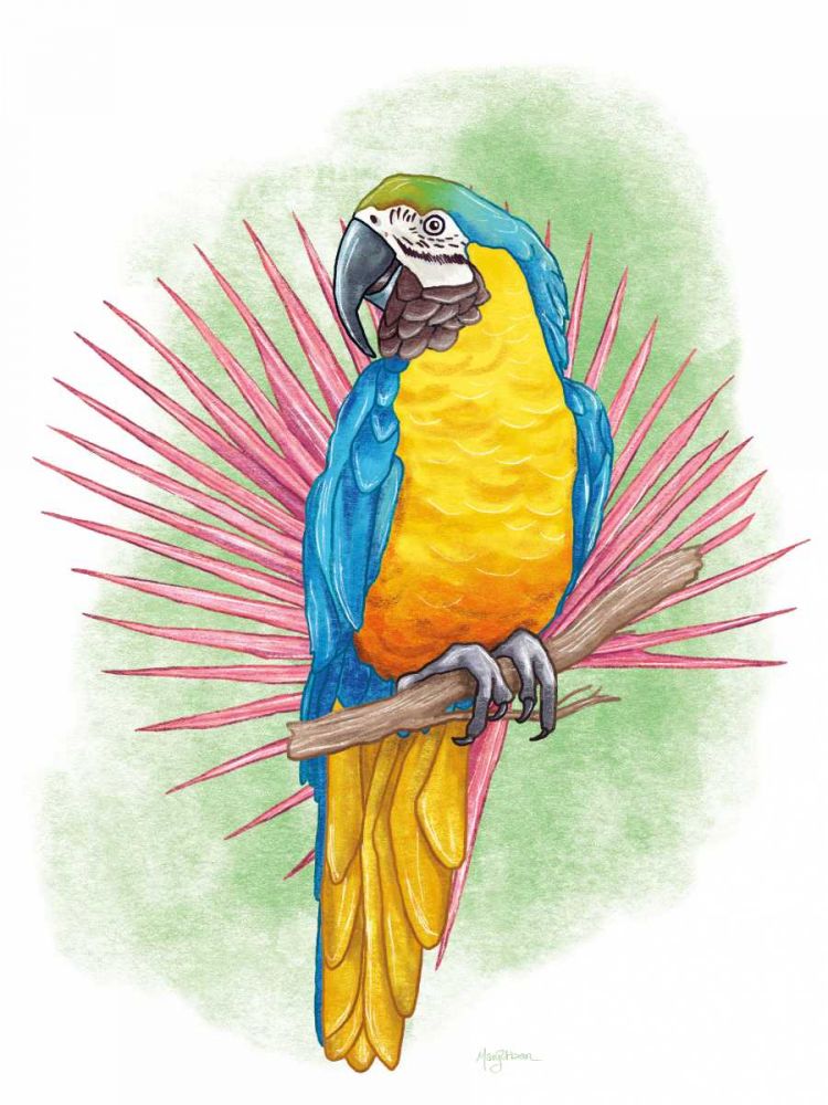 Tropical Flair I art print by Mary Urban for $57.95 CAD