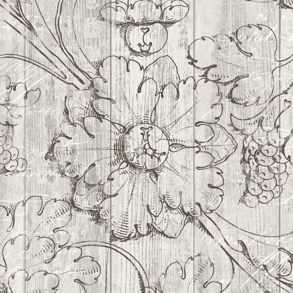 Italian Scroll II on Driftwood art print by Wild Apple Portfolio for $57.95 CAD