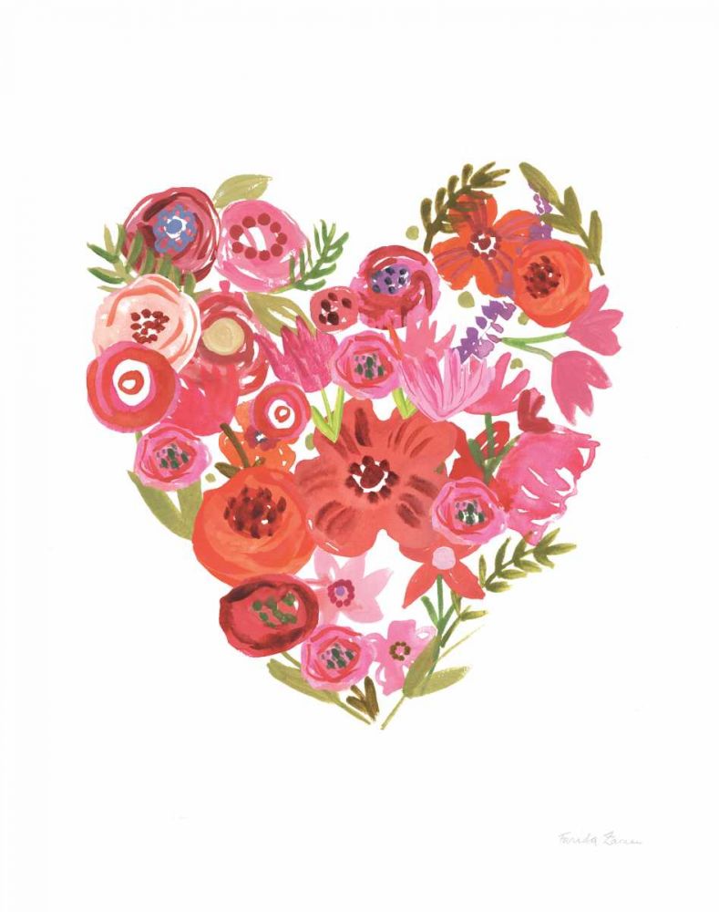 Valentine Chic II no Words art print by Farida Zaman for $57.95 CAD