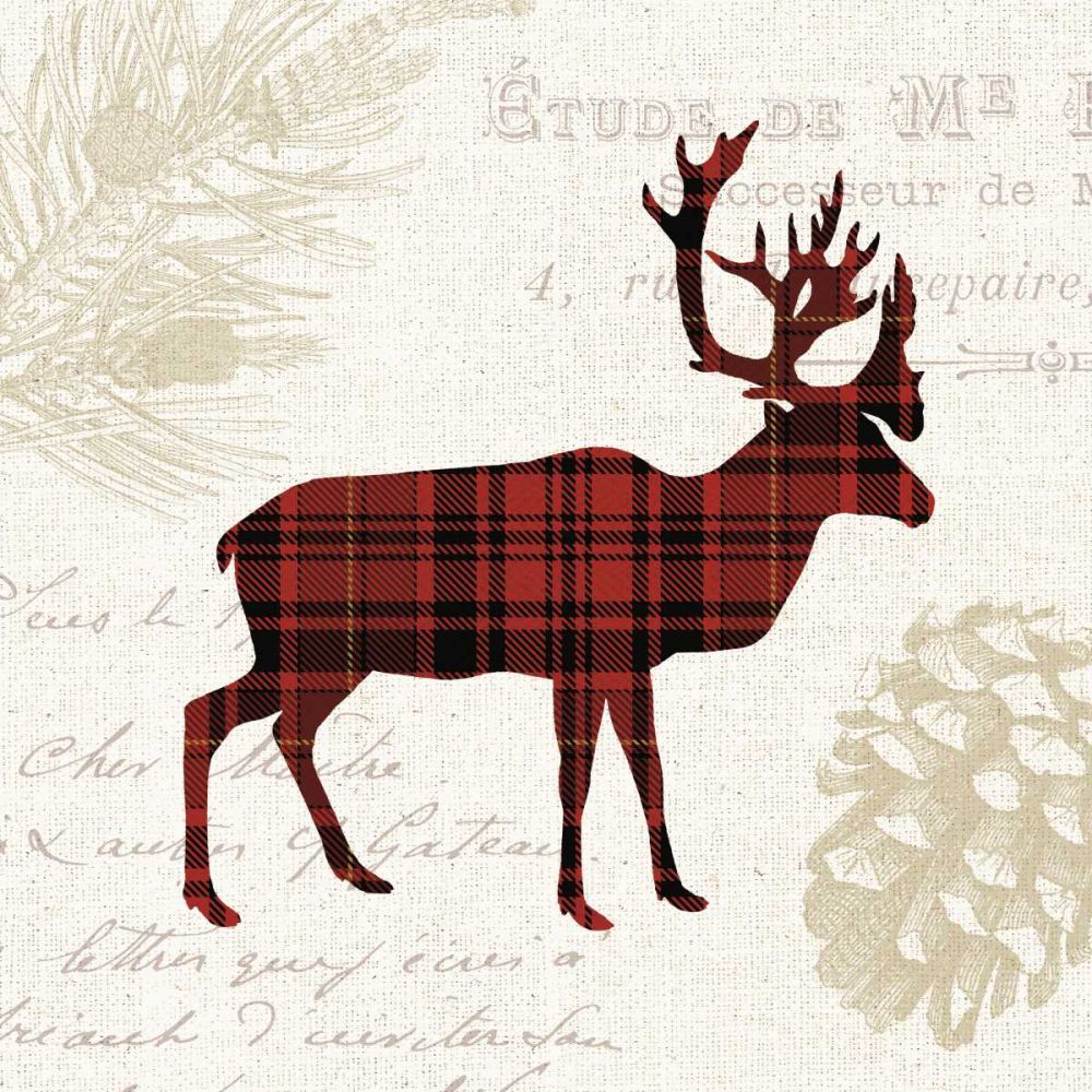 Plaid Lodge I art print by Wild Apple Portfolio for $57.95 CAD