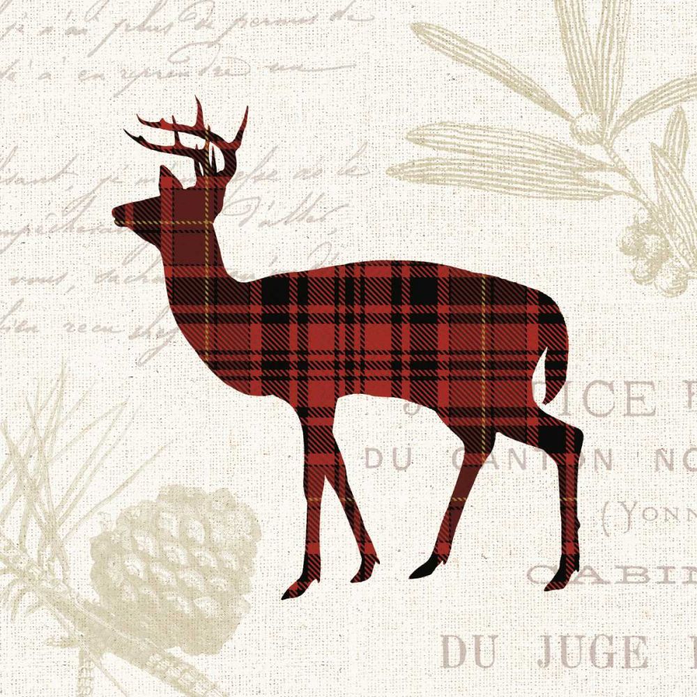 Plaid Lodge II art print by Wild Apple Portfolio for $57.95 CAD