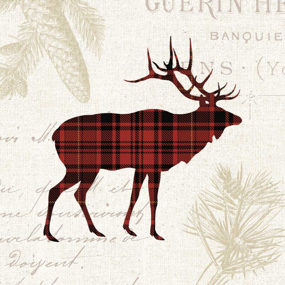 Plaid Lodge III art print by Wild Apple Portfolio for $57.95 CAD