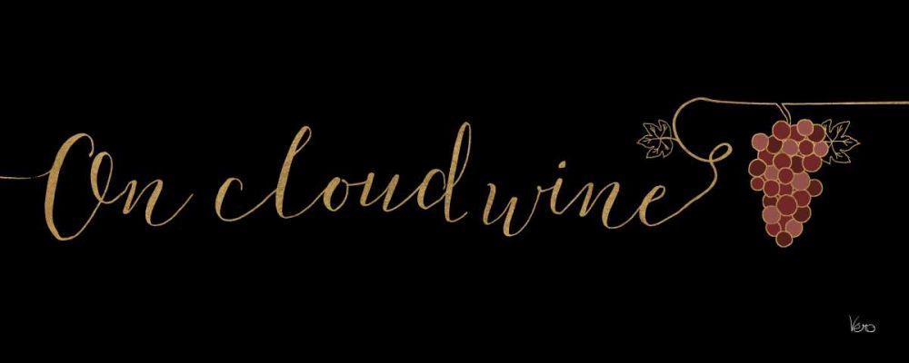 Underlined Wine IV Black art print by Veronique Charron for $57.95 CAD