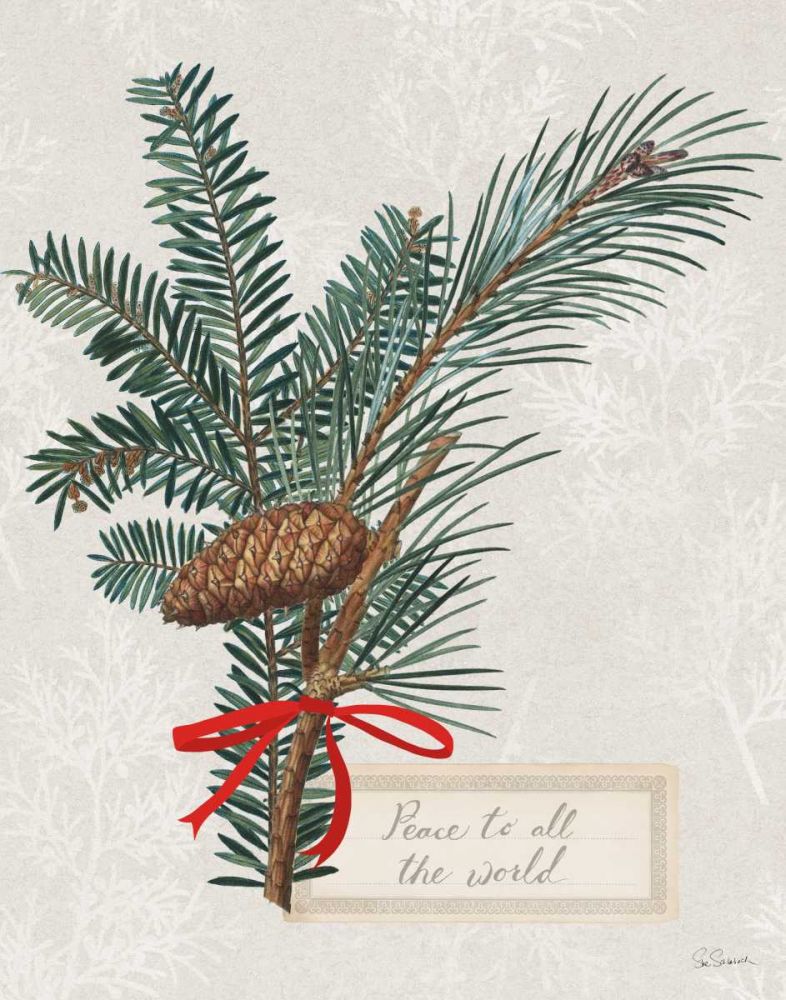 Joyful Tidings IV art print by Sue Schlabach for $57.95 CAD