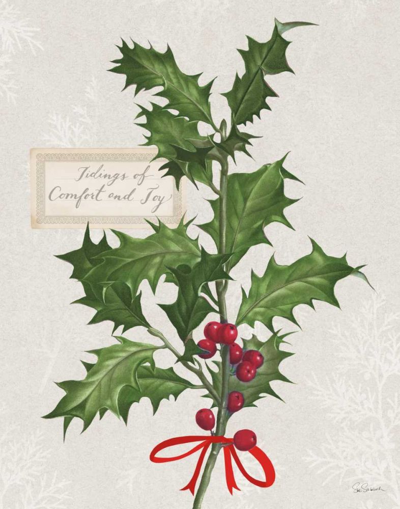 Joyful Tidings VI art print by Sue Schlabach for $57.95 CAD