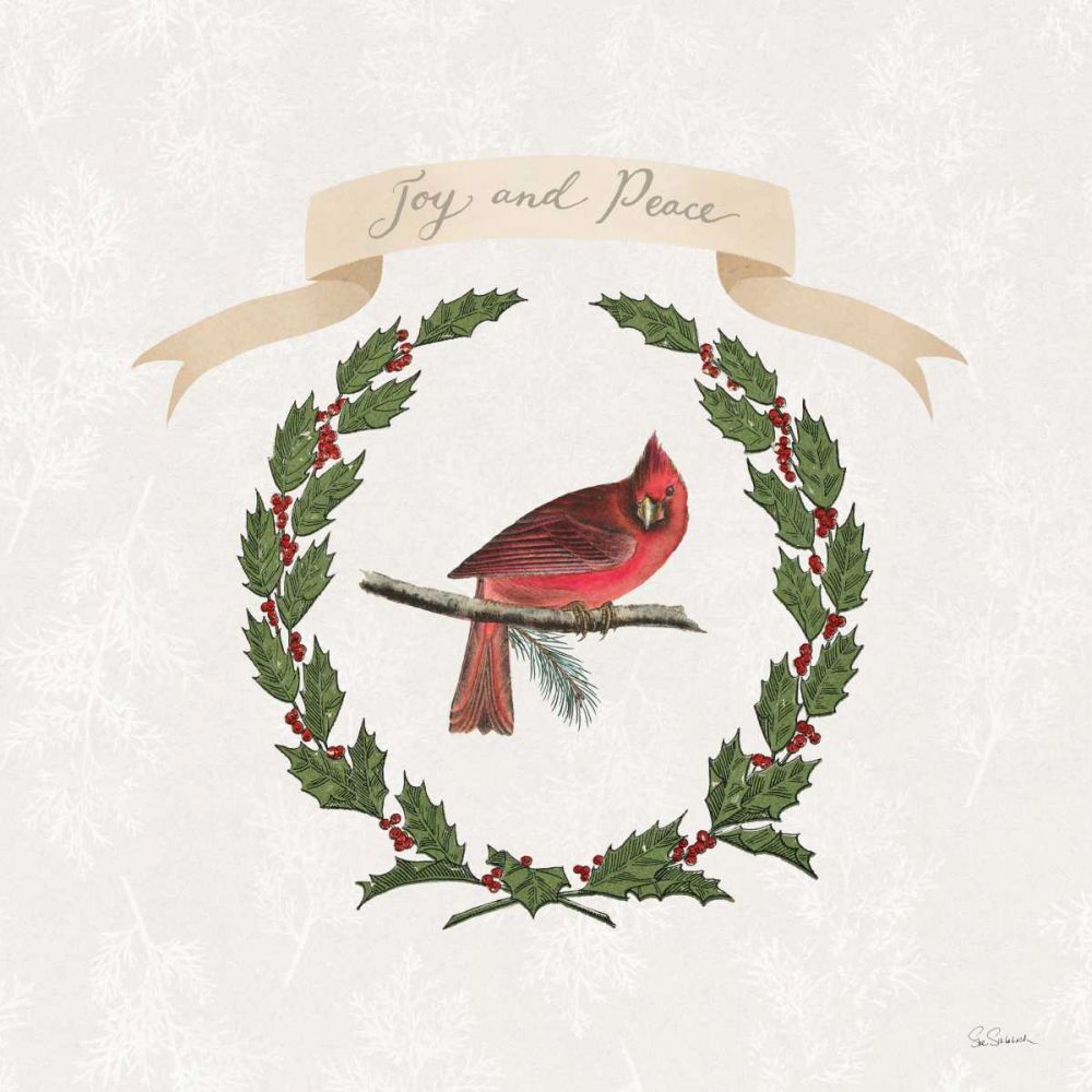 Joyful Tidings VII art print by Sue Schlabach for $57.95 CAD