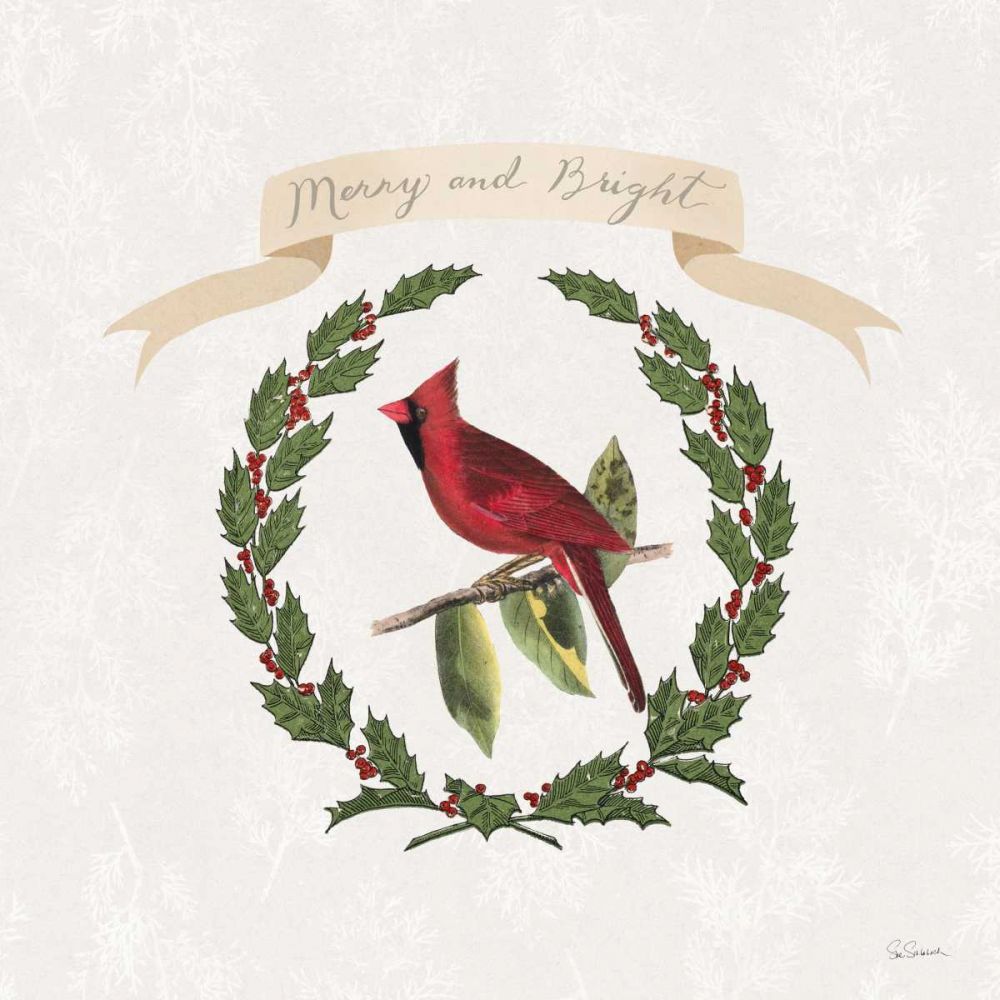 Joyful Tidings VIII art print by Sue Schlabach for $57.95 CAD