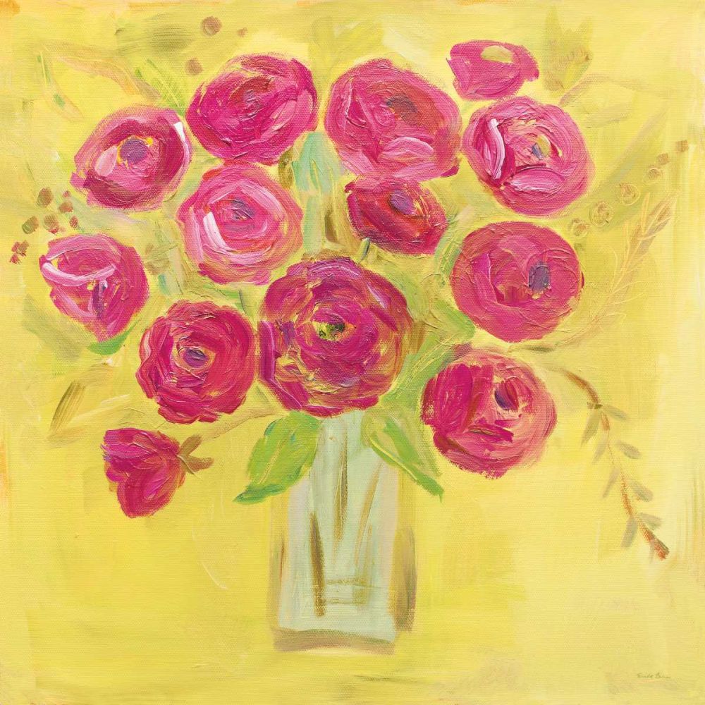 Burst of Poppies Bright art print by Farida Zaman for $57.95 CAD