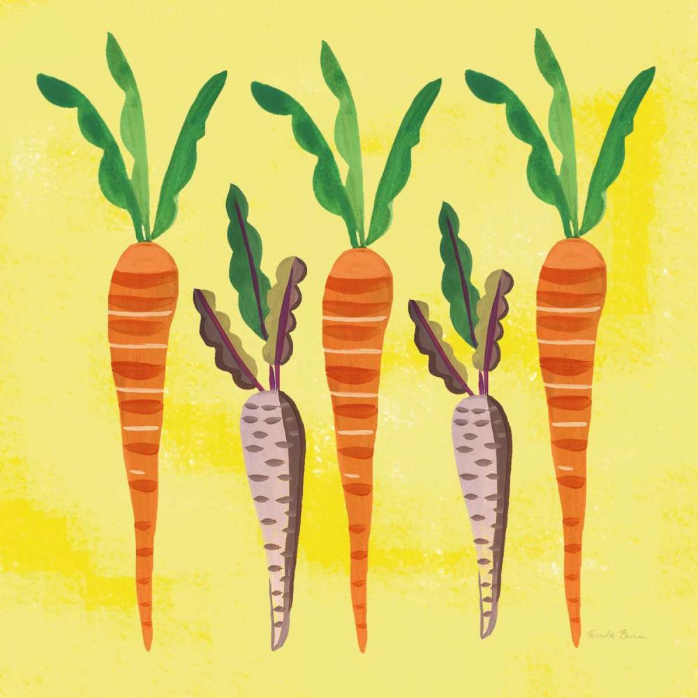 Veggie Time V v2 art print by Farida Zaman for $57.95 CAD