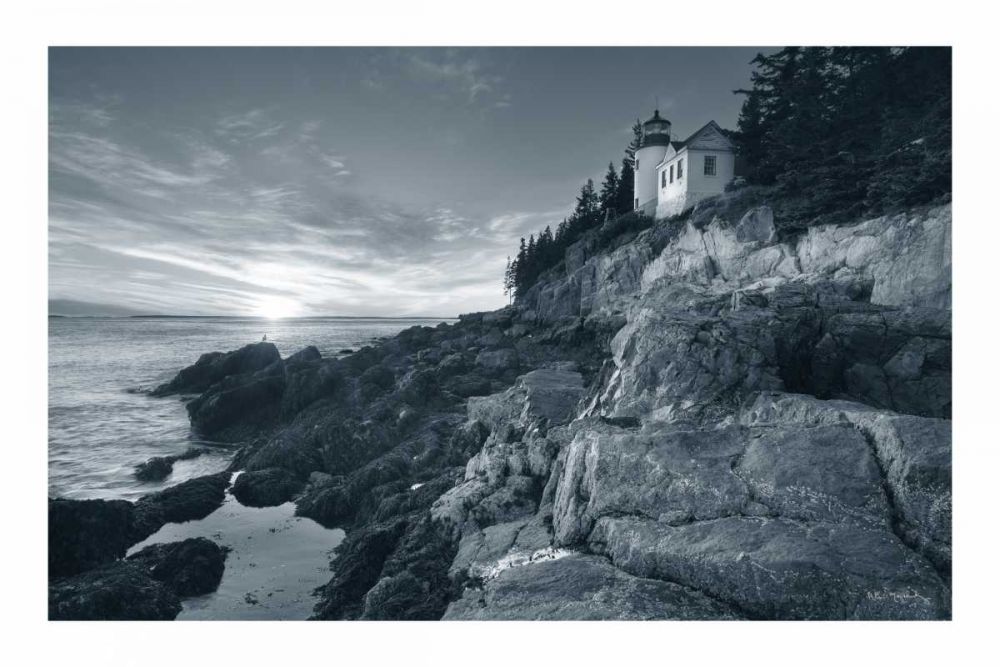Bass Harbor Head Sunset art print by Lisa Audit for $57.95 CAD