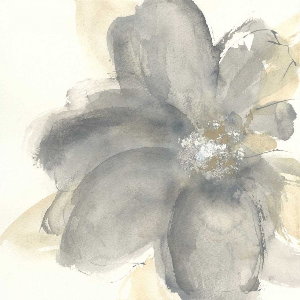 Floral Gray I art print by Chris Paschke for $57.95 CAD