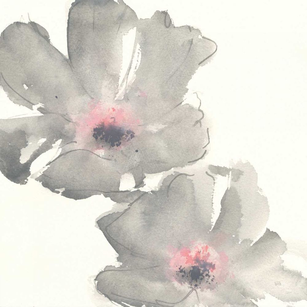 Gray Blush Cosmos I art print by Chris Paschke for $57.95 CAD