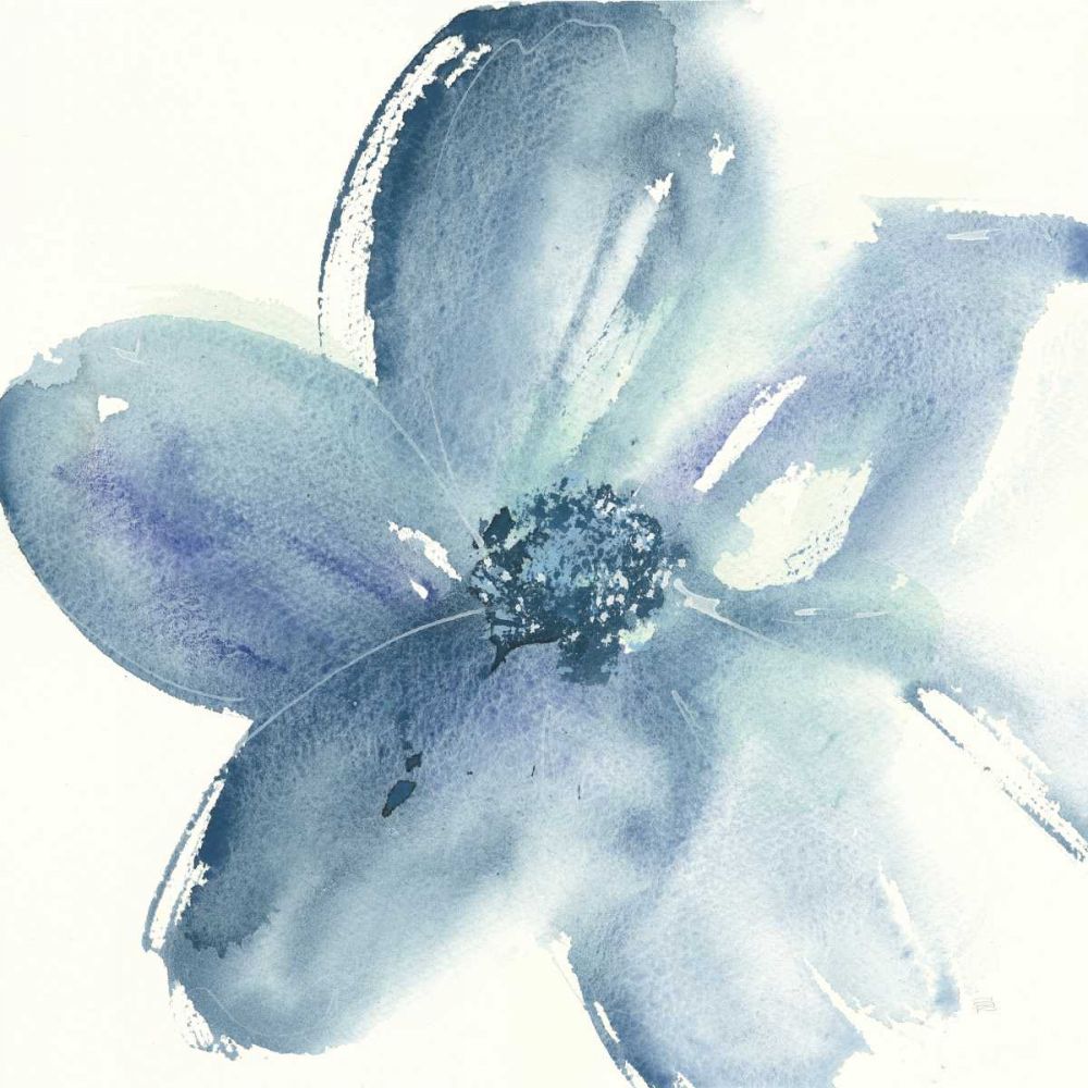 Indigo Mint I art print by Chris Paschke for $57.95 CAD