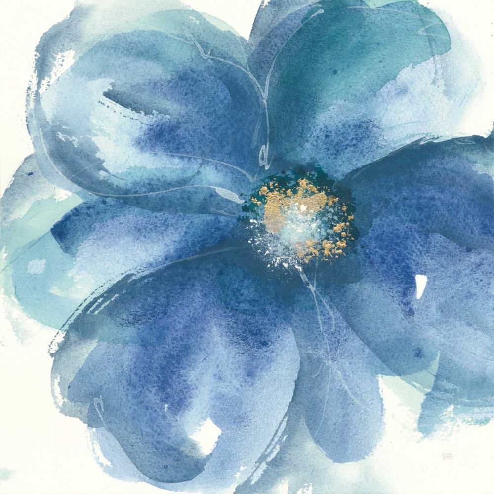 Indigo Mint III art print by Chris Paschke for $57.95 CAD