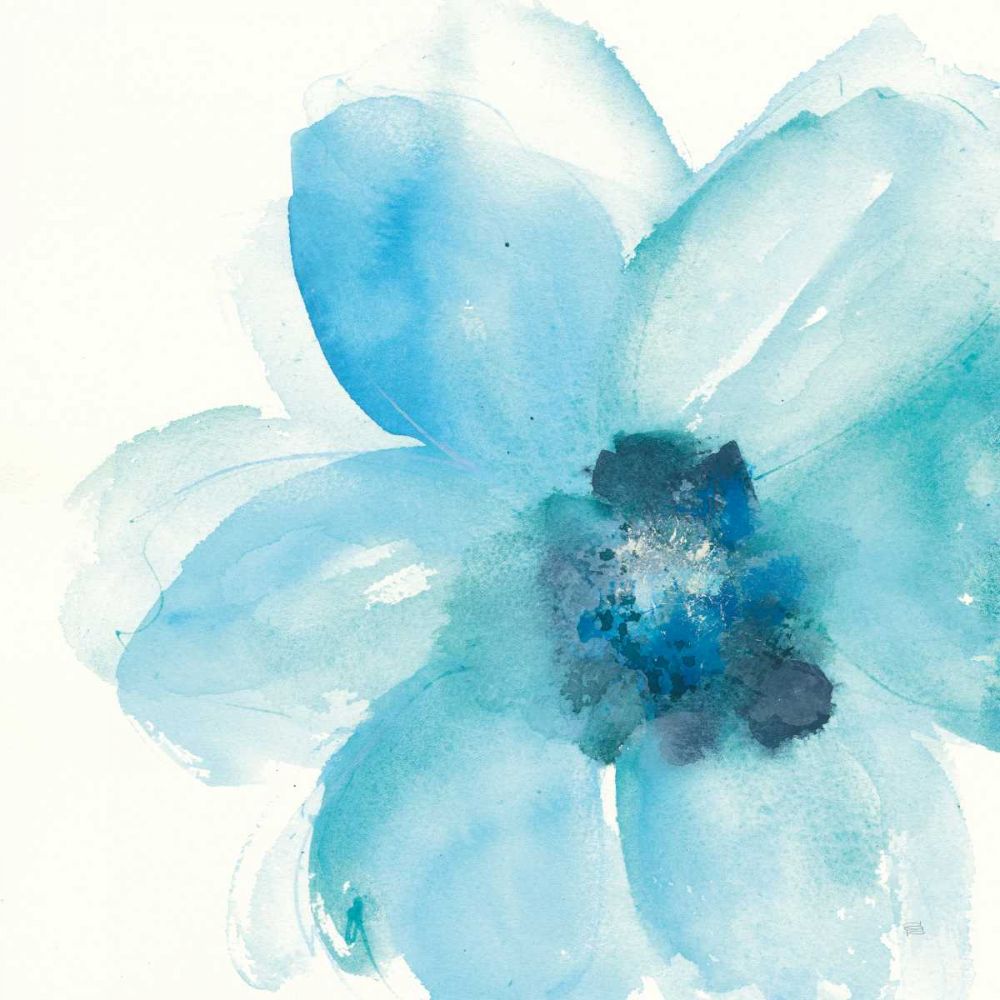 Teal Cosmos II art print by Chris Paschke for $57.95 CAD