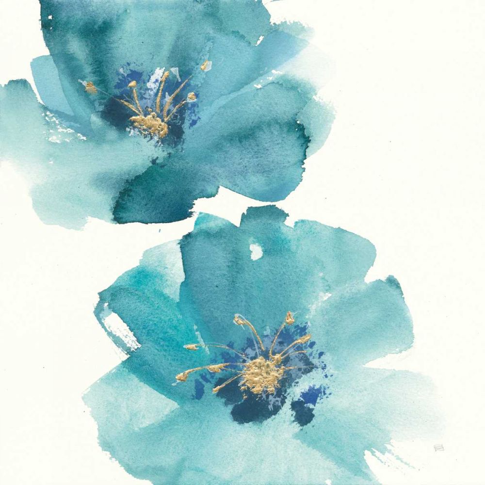 Teal Cosmos III art print by Chris Paschke for $57.95 CAD