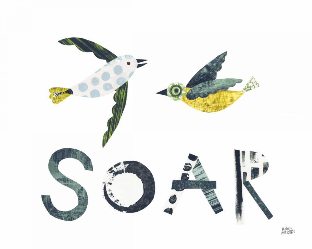 Bird Words IV art print by Melissa Averinos for $57.95 CAD