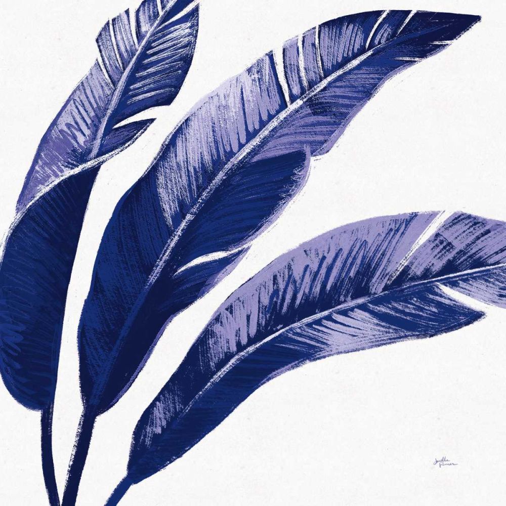 Welcome to Paradise XI Indigo art print by Janelle Penner for $57.95 CAD