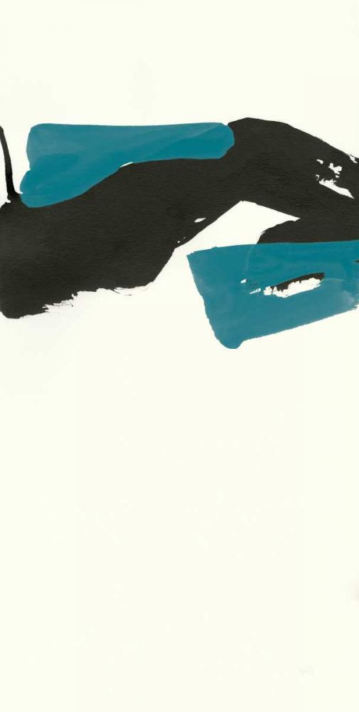 Minimal Panel I Teal art print by Chris Paschke for $57.95 CAD