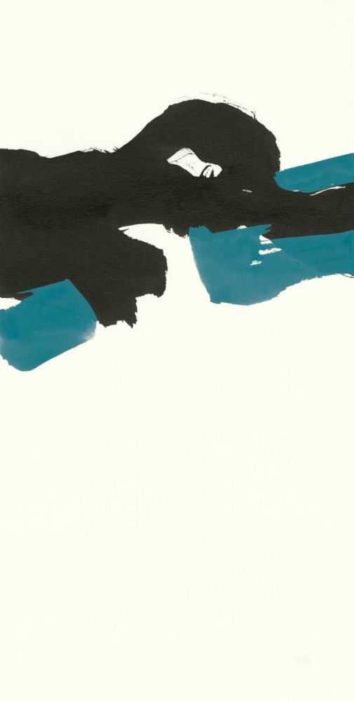 Minimal Panel II Teal art print by Chris Paschke for $57.95 CAD