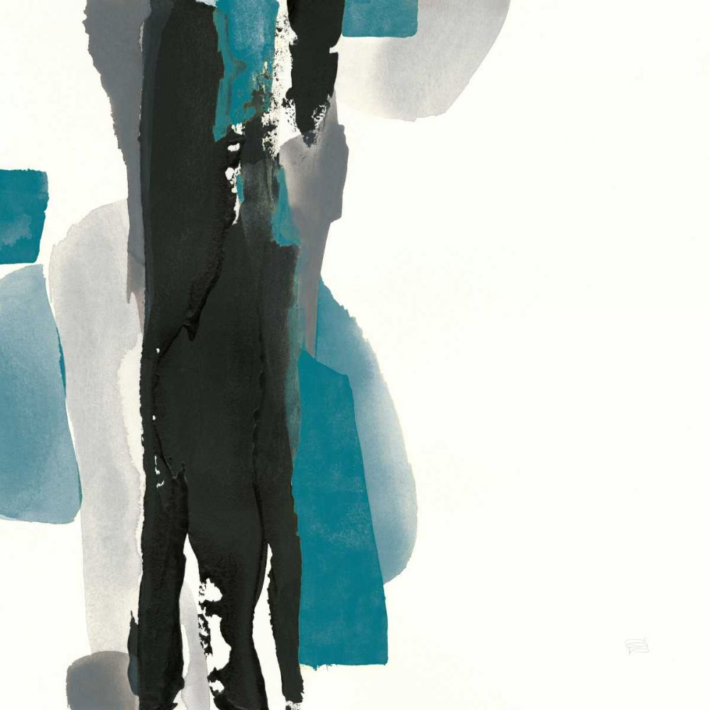 Black and Teal II art print by Chris Paschke for $57.95 CAD