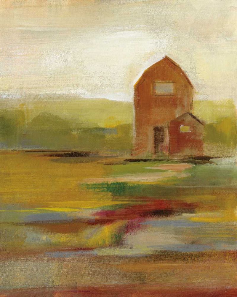 Hillside Barn II art print by Silvia Vassileva for $57.95 CAD