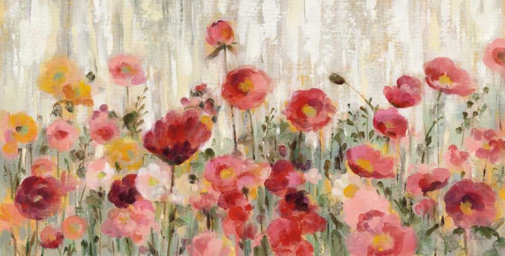 Sprinkled Flowers Crop art print by Silvia Vassileva for $57.95 CAD