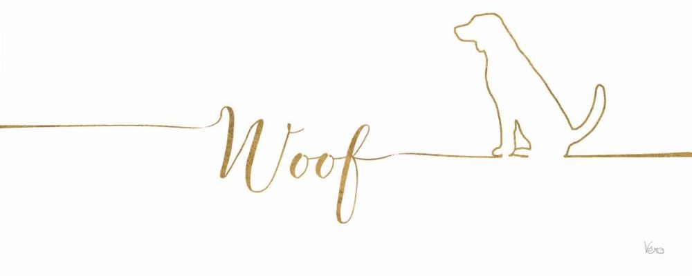Underlined Dogs IV art print by Veronique Charron for $57.95 CAD
